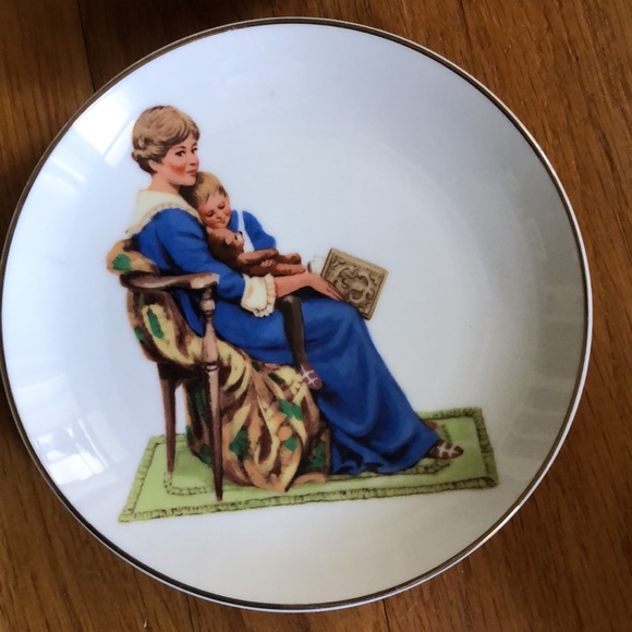 Set of 6  Norman Rockwell Museum 6 1/2" Collector Plates Limited Edition - Picture 7 of 8